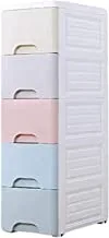 Organizer for kitchen and Bathroom 5 drawers living room storage multi color