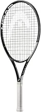 Head Speed Junior 25 Strung Tennis Racquet, White and Black, Size: 3 3/4 inches, Material: Graphite, For Junior, Lightweight, Ultra-tough Hybrid Composite