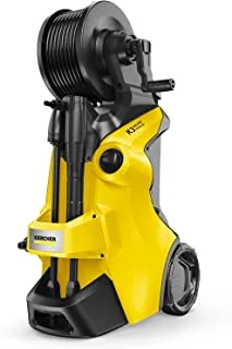 Karcher - K3 Deluxe Premium High Pressure Washer, 120 bar, 1600 W, water-cooled motor, hose reel, ideal for cleaning garden and patio as well as bicycles and cars