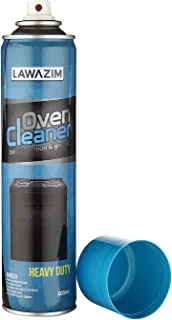 Lawazim Oven Cleaner 300ml| Heavy Duty Oven & Grill Cleaner | Removes Oil & Grease | Heavy duty foam clings to thick build up | Cleaner Spray | Grill Spray | Cleaner Foam