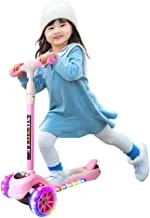 COOLBABY SUPER FASHION Kick Scooter 3 Wheel INDOOR AND OUTDOOR SCOOTER WITH Adjustable Height And LED Light Music