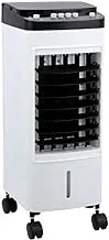Geepas GAC16017 Air Cooler with 2 Ice Box, 6 Liter Capacity, Black/White