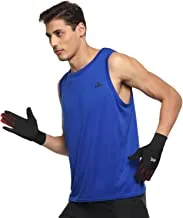 Nivia 1105L1 Lycra-Spandex Gym and Running Gloves, Large (Black)