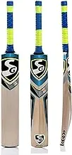 SG Nexus Xtreme English Willow Cricket Bat, Size 4 (Color May Vary)