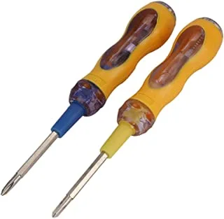 BMB Tools Screwdriver with Electrical Indicator Tool |Test Pen Set 2 Piece|Testers|Wire Tester|Voltage Detector |Test Range|Circuit Tester