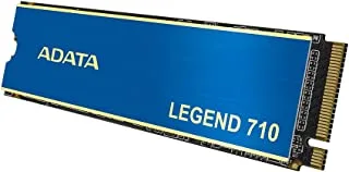 ADATA ALEG-710-1TCS Legend 710 M.2 PCIe Gen3 x4 1TB Solid State Drive ، أسود