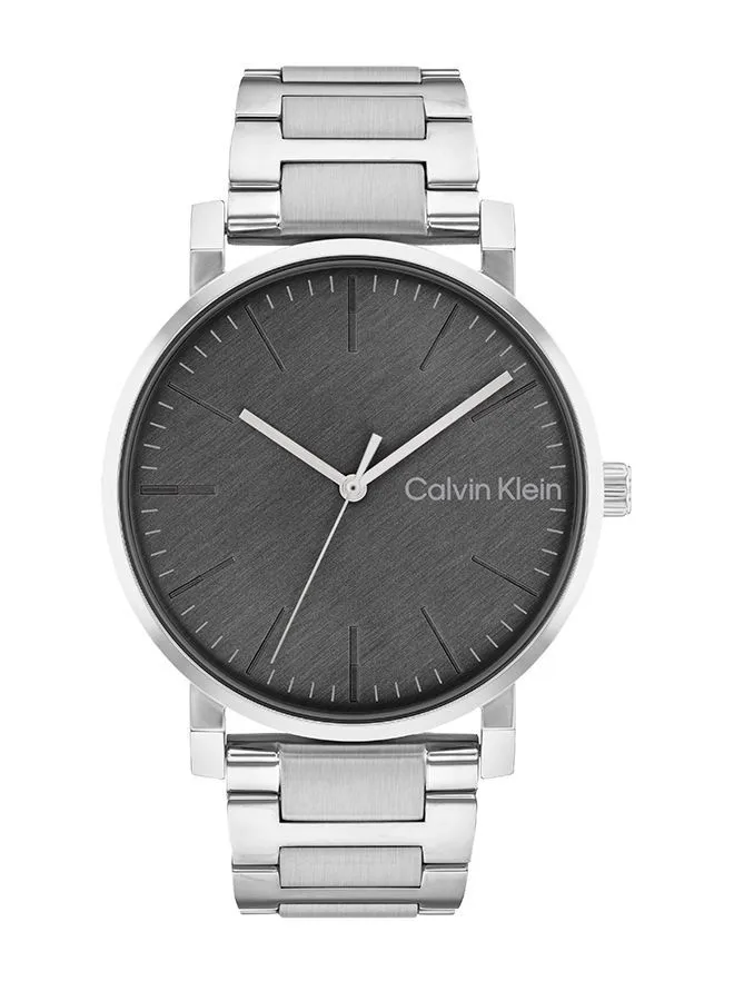CALVIN KLEIN Men Analog Round Shape Stainless Steel Wrist Watch 25200256 43 mm