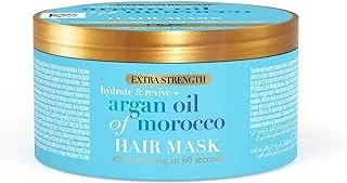 OGX ، يرطب وينعش + زيت الأرغان المغربي ، ماسك عضوي للشعر ، يرطب ويقوي الشعر بعمق 300 مل