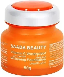Saada Beauty Whitening Vitamin C Foundation Cream 50 g