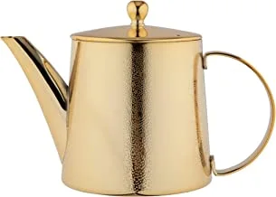 Al Saif Leena Stainless Steel Tea Kettle, Size: 1.0 Liter, Color: gold