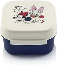Tupperware Plastic Disney Minnie and Daisy Snack Holder, 450 ml Capacity