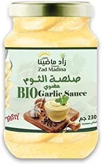 Zad Madina Organic Bio Garlic Sauce, 250 gm