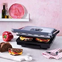 Arzum AR2022 Metalium Grill and Sandwich Maker 2000W adjusted 180º Removable, dishwasher-safe, non-stick hot plates
