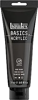 Liquitex BASICS Acrylic Paint, 8.45-oz tube, Mars Black