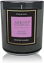 Areon Black Fougere Aromatic Candle, Multicolor