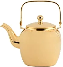 Al Saif Albarq Stainless Steel Tea Kettle, 1.2 Liter Capacity, Gold