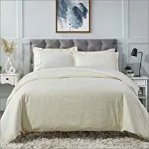 DONETELLA Hotel Style Bedding Comforter Set, All Season, 7 Pcs King Size, 300 TC Cotton Comforter Sets, With Down Alternative Filling (طقم لحاف سرير فندقي)