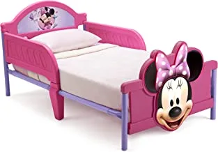 سرير أطفال دلتا ثلاثي الأبعاد على شكل قدم ، ديزني ميني ماوس