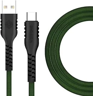 Werfone Charging Cable (USB to Type C) Green 1.2m