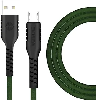 Werfone Charging Cable (USB to Micro) Green 1.2m
