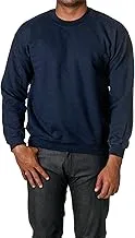 سويت شيرت رجالي من Gildan Fleece Crewneck ، نمط G18000