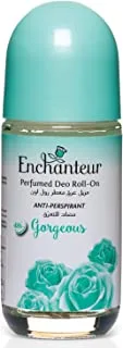 Enchanteur Gorgeous Roll On, 48 Hours odour Protection, anti-perspirant, 50 ml