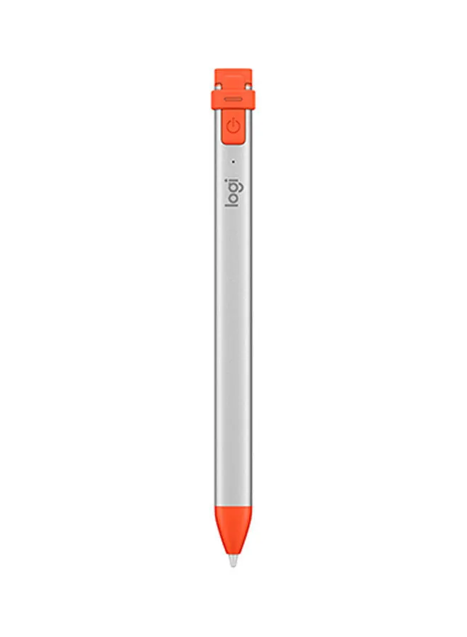 قلم تلوين رقمي من لوجيتك لجميع أجهزة iPad وiPad - Pro/Mini/Air بنظام iOS 12.2 أو أعلى فضي