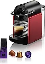 Nespresso Pixie Dark Red Espresso Coffee Machine