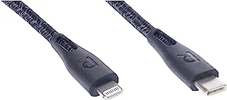 RAVPower Type-C to Lightning Nylon Cable, 1.2 Meter Length, Black