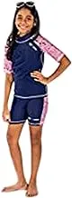 COEGA Youth Girls 2pc Swim Suit-Navy Pink Lola Bunny - 14 Years