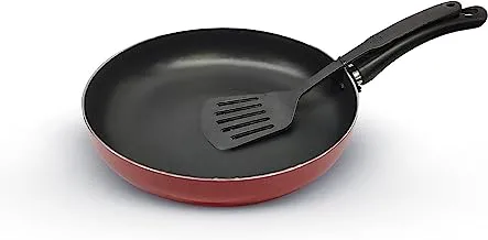 Delcasa DC2897 Non-Stick Fry Pan with Turner, 26 cm Size