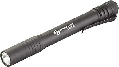 قلم ستريملايت 66118 ستايلس برو 100 لومن LED مع حافظة، أسود
