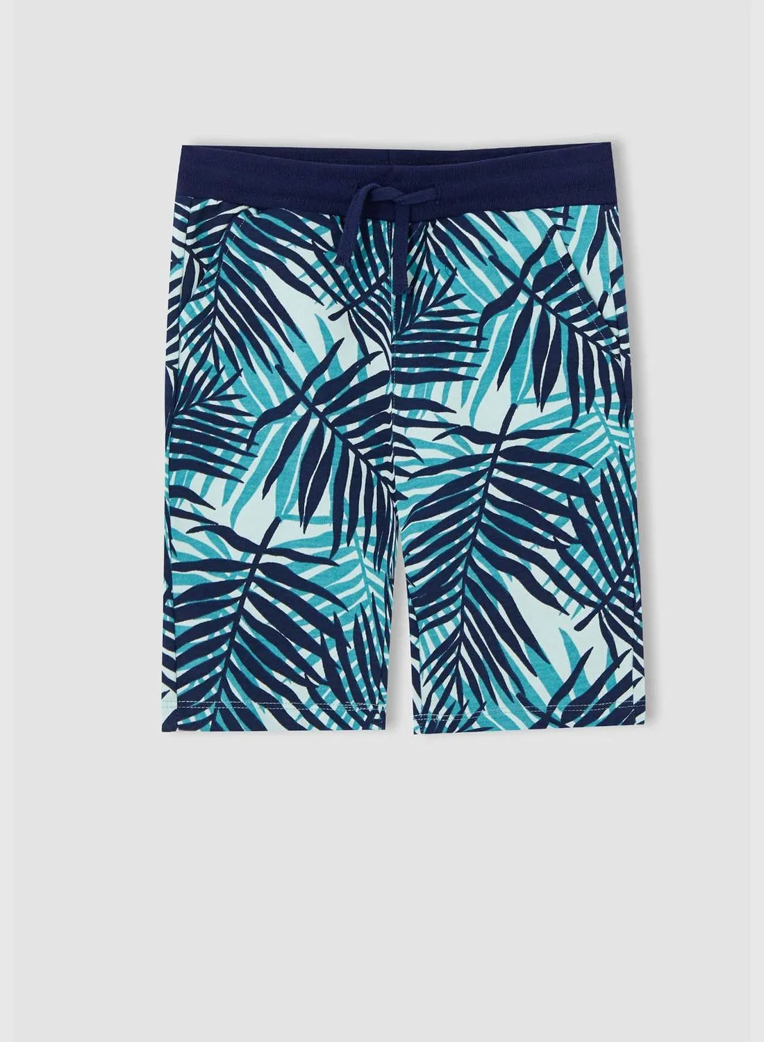 DeFacto Tropical Patterned Bermuda Shorts