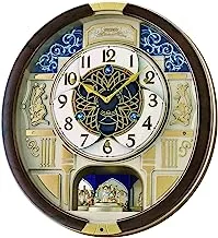 ساعة حائط سيكو ميلوديز إن موشن، تريليس ذهبية