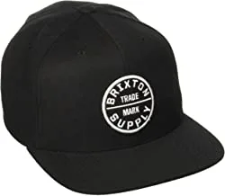 BRIXTON Men's Oath Iii Medium Profile Adjustable Snapback Hat