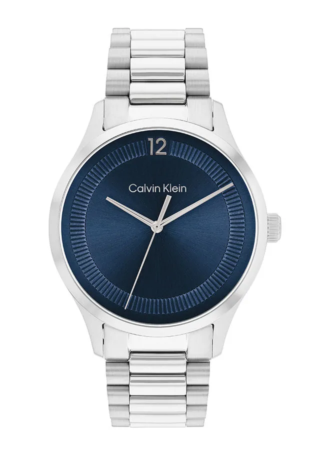CALVIN KLEIN Unisex Analog Round Shape Stainless Steel Wrist Watch 25200225 40 mm