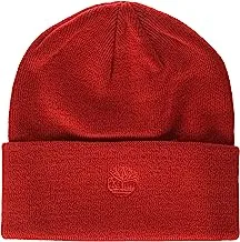 Timberland mens CUFFED BEANIE W/EMBROIDERED LOGO Cold Weather Hat