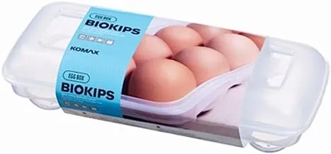 Komax Biokips Dedicated Storage Egg Container, 10 Eggs Capacity