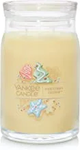 Yankee Candle Christmas Cookie Scented, Signature 20oz Large Jar 2-Wick Candle, Over 60 Hours of Burn Time, Christmas | Holiday Candle