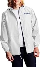 Champion mens Jacket, Wind Resistant Water Resistant Full-zip Hooded Men's Jacket
