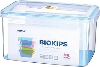 Komax Biokips Rectangular Food Storage Container with Lid, 800 ml Capacity