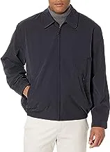 London Fog Men's Auburn Zip-Front Golf Jacket (Regular & Big-Tall Sizes), Navy, Small