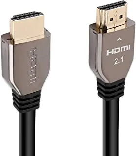 Promate 8K HDMI Cable, Premium 48Gbps High-Speed HDMI 2.1 Audio Video Cable with Enhanced Audio Return (eARC), 3m Anti-Tangle Cord and HDR Colour Support for Monitor, UHDTV, Projector, ProLink8k-300