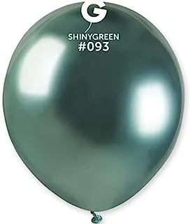 Gemar GB120 Latex Balloon without Helium, 13-Inch Size, 093 Shiny Green