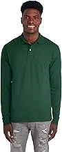 Jerzees mens Spot Shield Long Sleeve Polo Sport Shirt Polo Shirt (pack of 1)