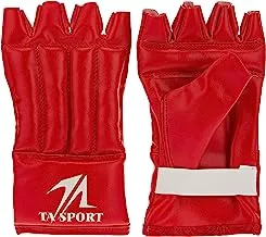 Leader Sport B118-M PVC Punching Glove, Medium, Red