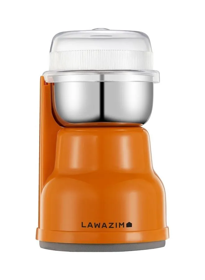 LAWAZIM Electric Coffee Grinder 250 W 50034 Orange