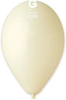 Gemar G110 Latex Balloon without Helium, 11-Inch Size, 059 Iory