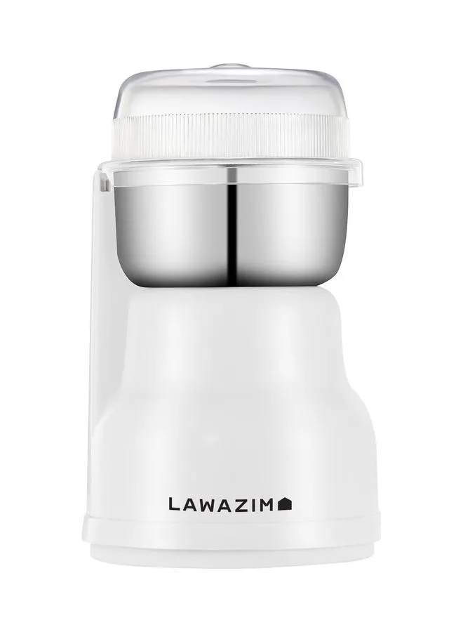 LAWAZIM Electric Coffee Grinder 250 W 50033 White