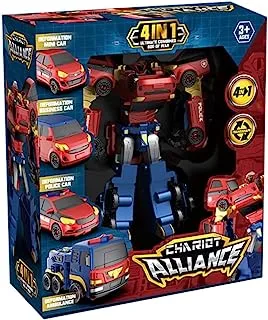 FAMILY CENTER ROBOT TRANSFORMERABLE 4 IN 1 ULTIMATE COMBINEO 10-2357774